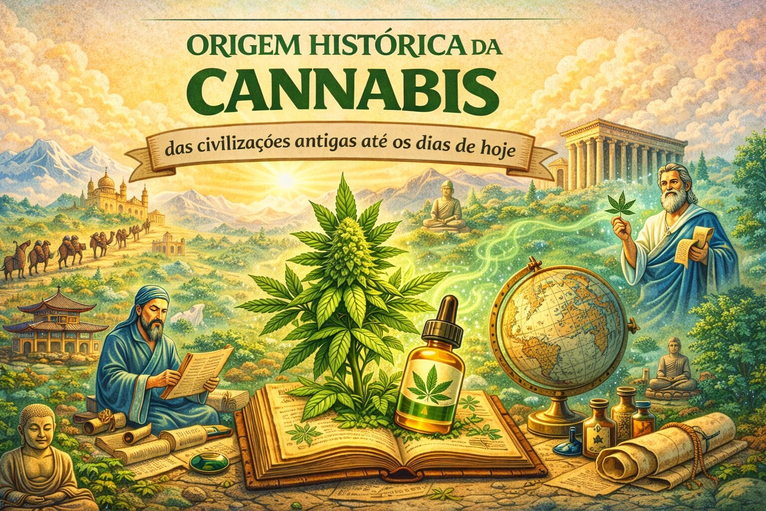 origem histórica da cannabis imagem blog post