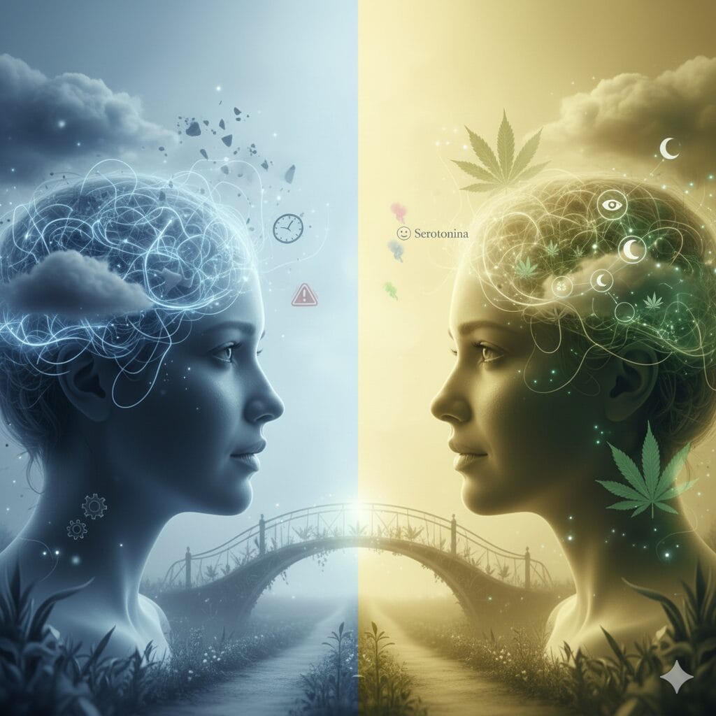 cannabis x depressão e ansiedade imagem blog